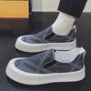 Fabric Casual Sneaker Loafers Male Sneakers Sports and Leisure Platform Sports Shoes Apring and Autumn Ventilate Wear-resistant