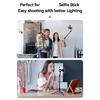 Portable Folding Fill Light With Magnetic Attachment For Phones Laptops Computers Social Media Content Creators Vloggers