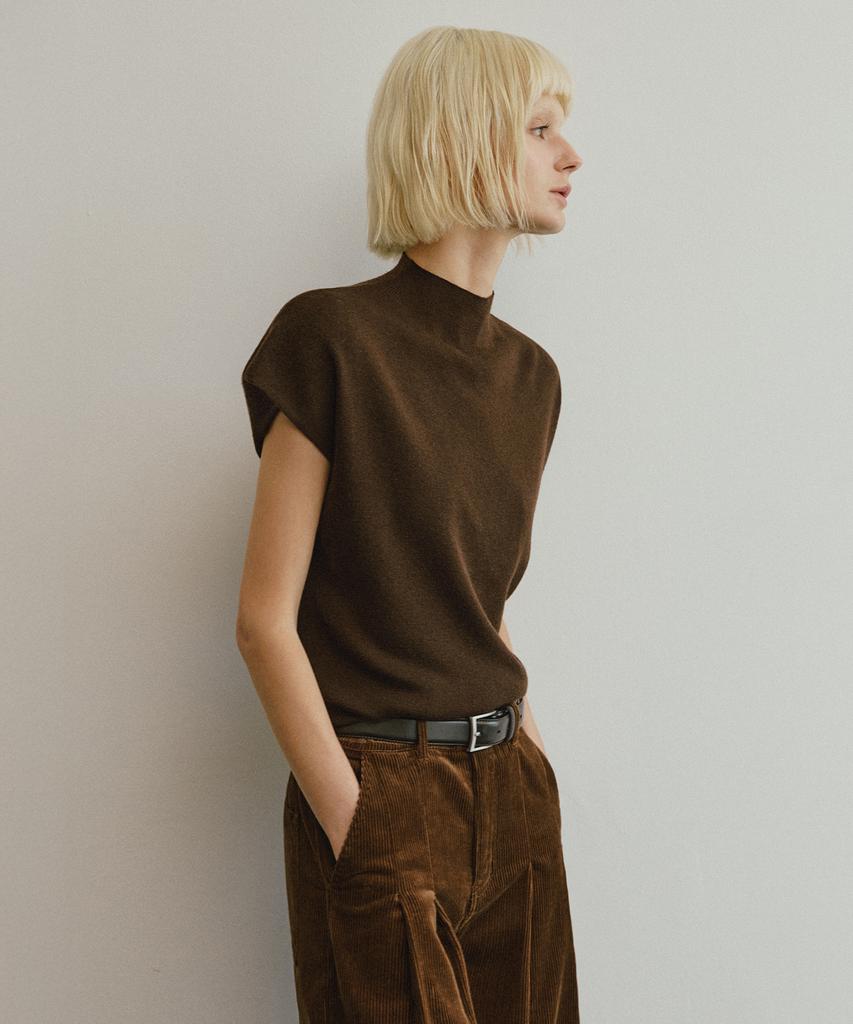 LEFTSEOUL Half Sleeve Knit [7 Col]