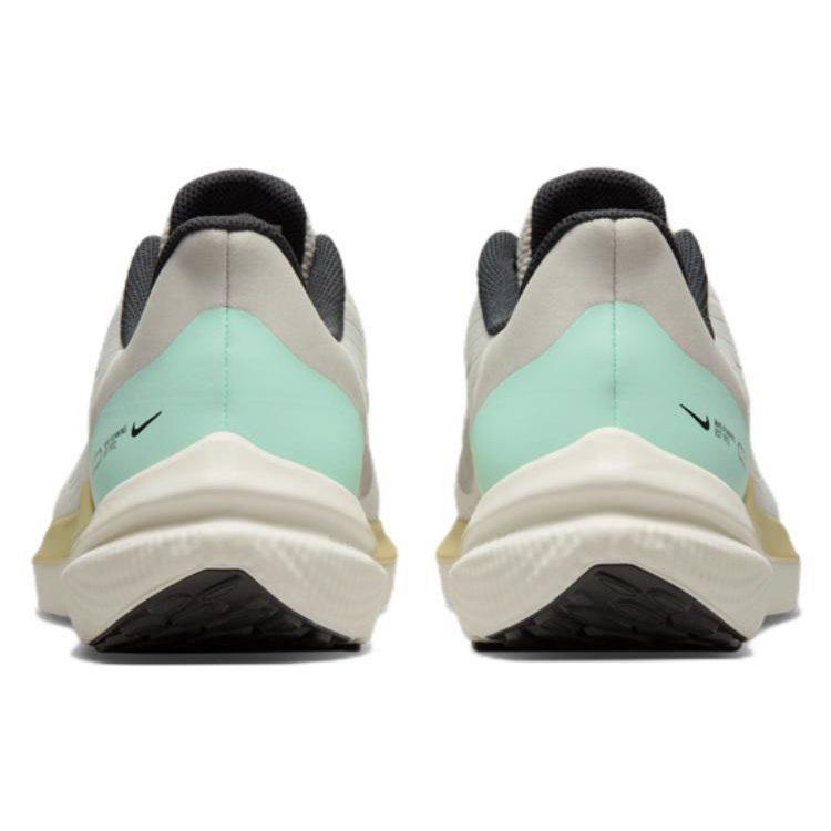 Nike Winflo 9 Breathable Support Rebound Low top Casual Training Sprint Running Shoes Men's White Green DV9121-011