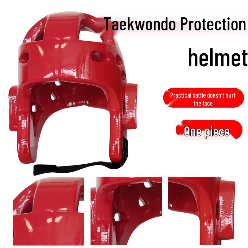 Thickened Taekwondo Helmet for Adults & Children - Training & Protective Headgear for Boxing, Sanda, and Karate