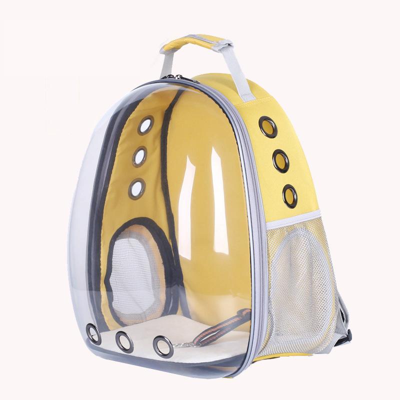 Cat Carrying Bag Space Pet Backpack Breathable Portable Transparent Backpack Puppy Dog Transport Carrier Space Capsule Bag Pets