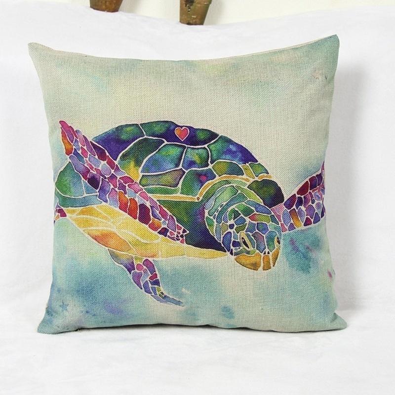 turtle pillow covers