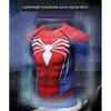 Cross-Border New Arrival Workout Clothes Men's Quick-Drying Sweatshirt Short-Sleeved Running Training Stretch Silm Sports Bodysuit Fashion