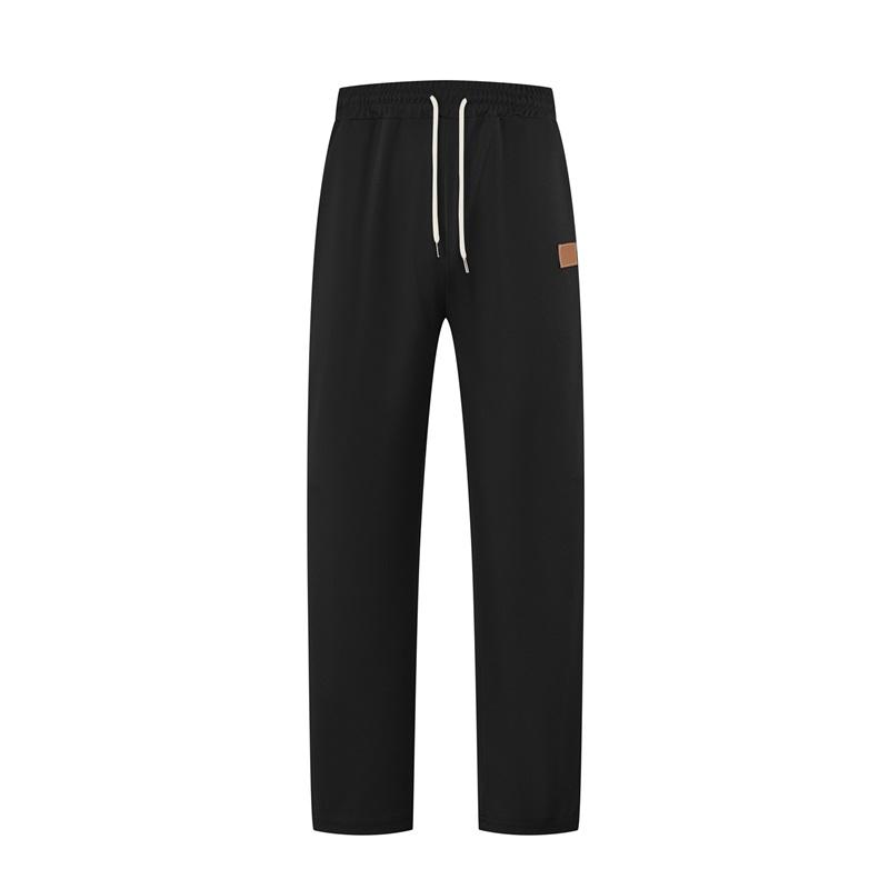 Spring And Autumn New Men's Casual Sports Suit Men's Stitching Contrast Color Two-piece Suit