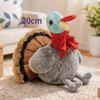 Peluche Gallo Cartone Animato Grande Giocattoli Peluche Animali Cartoni Animati Tacchino Peluche Bambole Pollo Morbido per Bambine Bambini Regalo Decorazione Casa