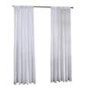 1pc Solid Color Contemporary Simple Sheer Curtain, Lightweight Semi-Transparent Partition Curtain, Curtains for Living Space