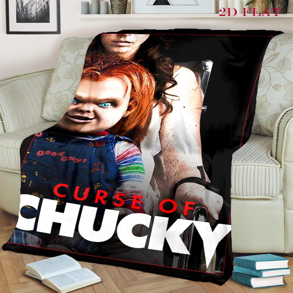 Chucky's Deadly Return blanket Soft and comfortable Home Decor Outdoor plush blanket bedroom Christmas gifts
