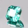 Natural Green Sapphire 10+ Ct Asscher Cut Certified Fabulous Loose Gemstone
