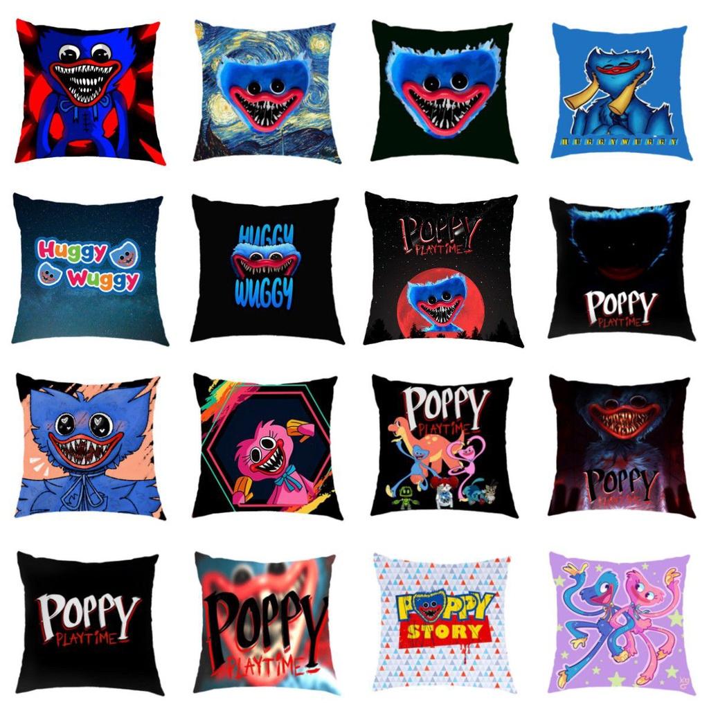 Arrival New Children Poppy Playtime Pillow Case 45cm Kids Cute Huggy Wuggy