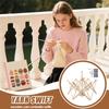 Parasolka do nawijania włóczki Drewniany uchwyt do dziergania Narzędzie Parasolka Nawijarka do kłębków włóczki dla rodziny przyjaciół kobiet kochanków entuzjastów wakacji