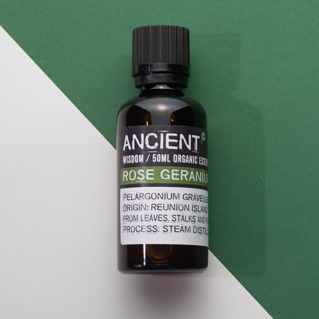 Rose Geranium Essential Oil Organic 50ml