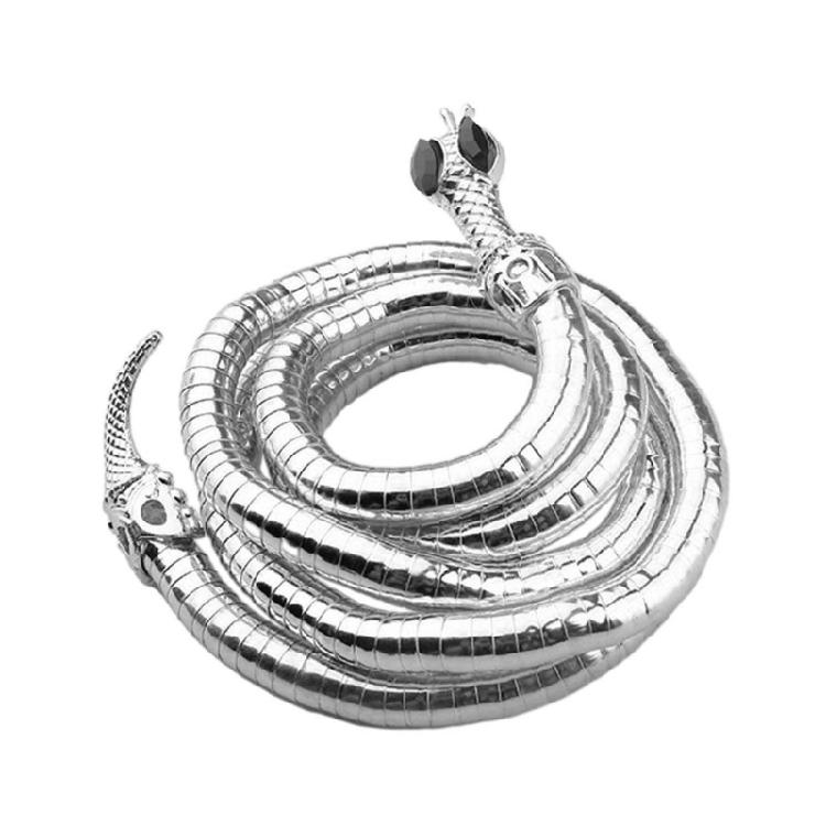 Fashion Bendable Snake Necklace Bracelet Jewelry Multilayer Metal Snake Necklace