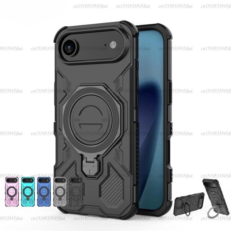 Magnetic Wireless Charge Cover For iPhone 17 Air 17Pro Max Phone Holder Back Case For iPhone 17 Air Cover For iPhone 17 Air Case