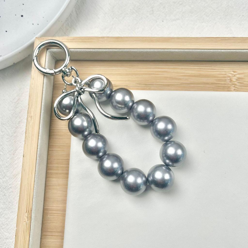 Kreativní náramek lásky a perlový přívěsek na klíče