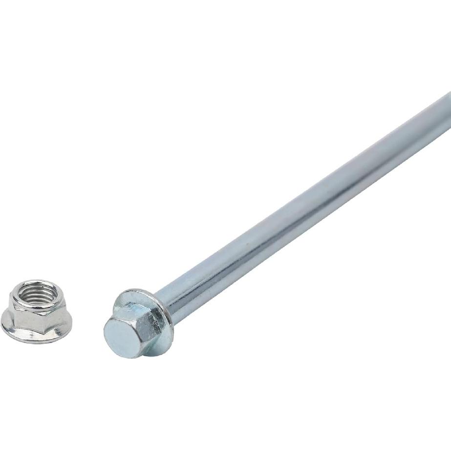 Mokuo 10mm 185mm Front Rear Axle Fit for Motorcycle Pit Dirt Bike Moped Scooter QUAD ATV Mini Bike Parts