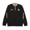 MALBON GOLF Bucket Point Lined Half-Zip Sweater Black (Man)