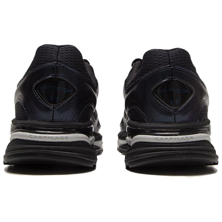 Under Armour HOVR Apparition Breathable Low Top Casual Running Shoes Unisex Black Sneakers 3028123-002