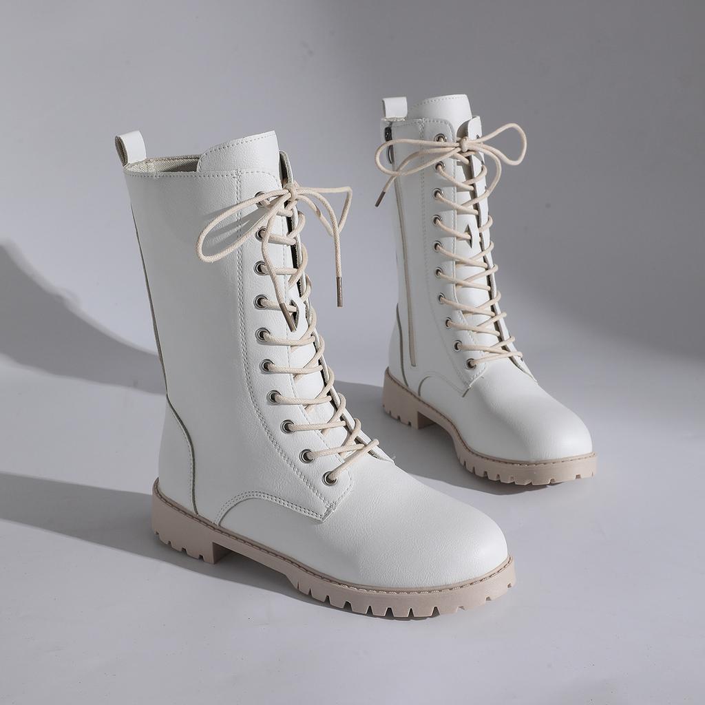 Damen Stiefeletten 2026 Herbst Neu Seitenreißverschluss Designer Damenstiefel Home Office Abriebfeste Modestiefel Größe 36-43