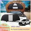 For Toyota Corolla Cross XG10 Hybrid ~2024 Hood Engine Ulation Cotton Soundproof Cover Thermal Heat Mat Accessories