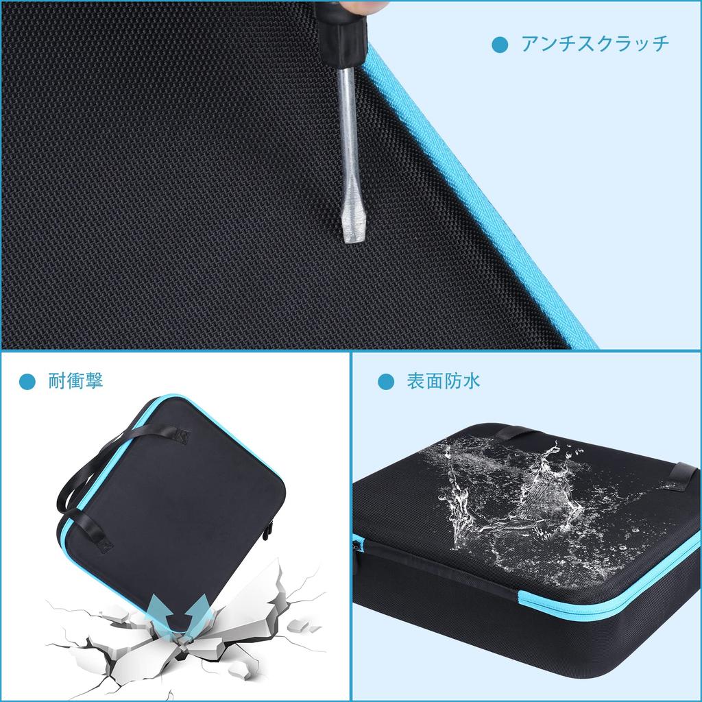 Aenllosi Aufbewahrungskoffer Kompatibel mit Makita Akku-Luftpumpe MP181DZ/MP001GZ (Nur Fall)