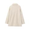 2024 Fall/Winter Women's Faux Fur Solid Color Overcoat: European & American Style