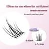 10-Row Natural Trilogy Sunflower False Eyelashes with Thin Stem