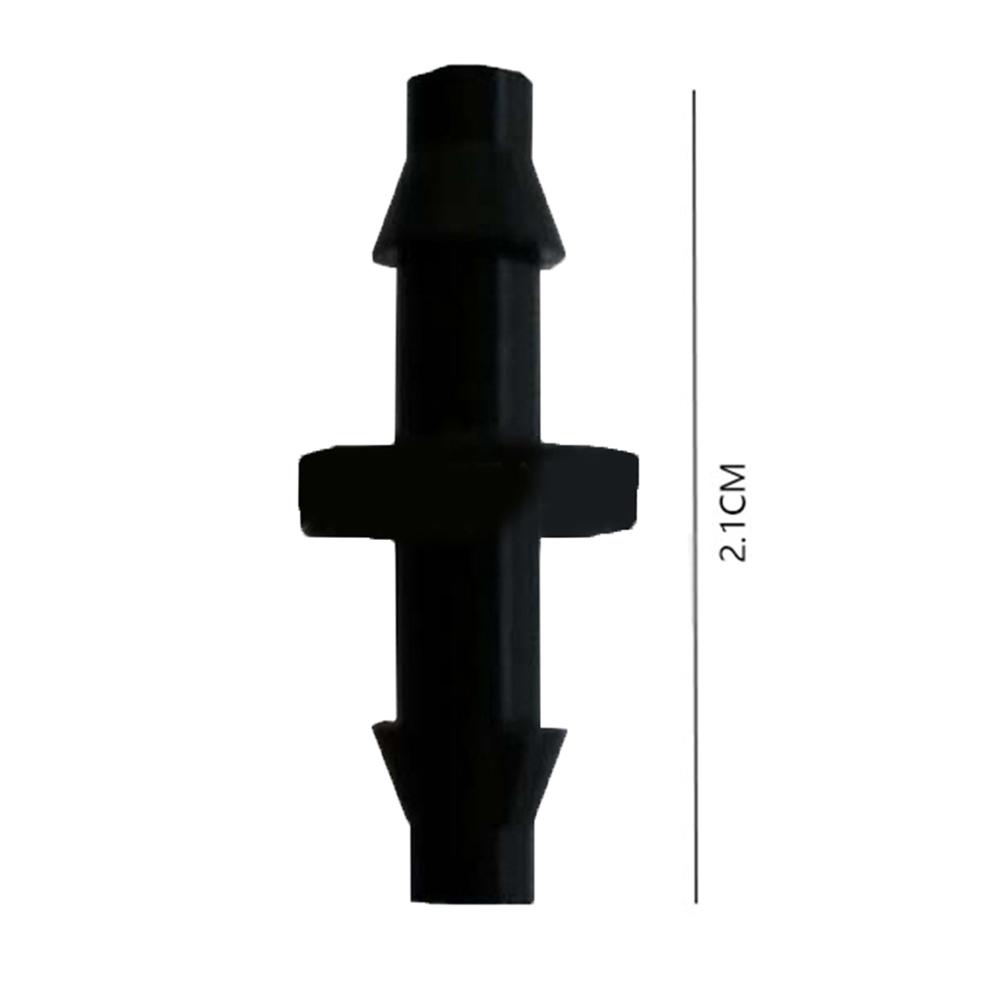 50x 4mm Irrigation Fitting Antelco Pipe Barbed Connector for Landscape Greenhouse and Rainwater Tank Irrigation