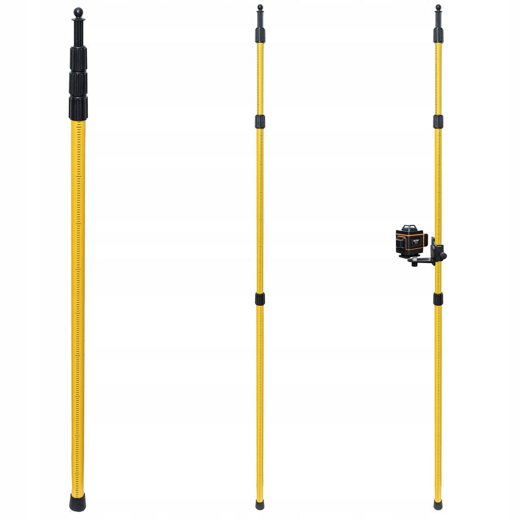 2.85M Extension Pole Tripod For Laser Level Bag