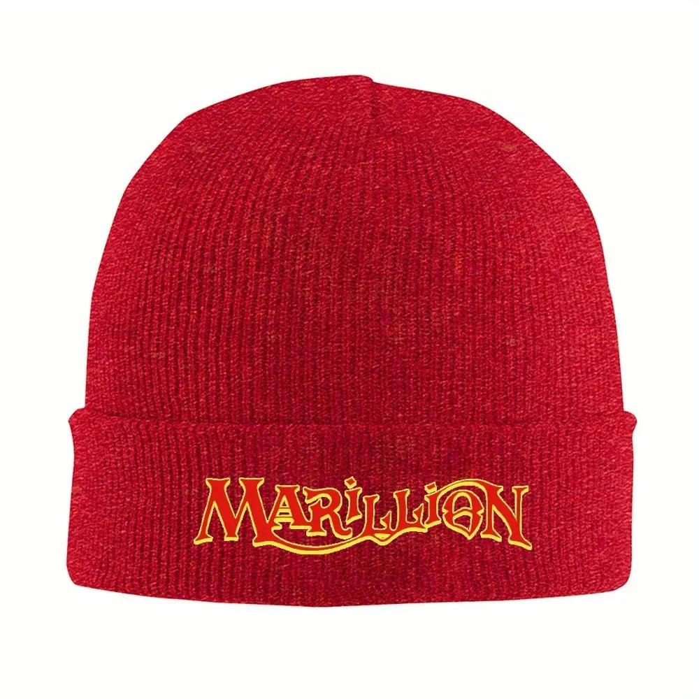 New pc Marillion Band Knitted Hat Beanie Winter Hats Warm Casual Cap For Unisex Women Gift