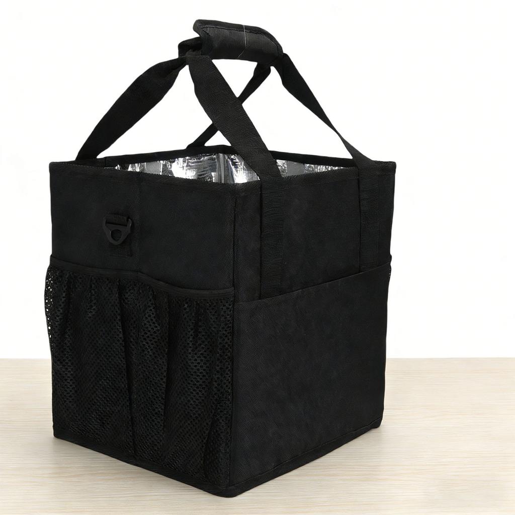 4 Cup Insulated Drink Carrier Dividers Portable Insulated Beverage Holder Bag for Daily Life Takeout Travel
