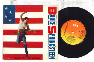 7inch Record BRUCE SPRINGSTEEN - Cover Me A4662 CBS 1984 UK Rock Used