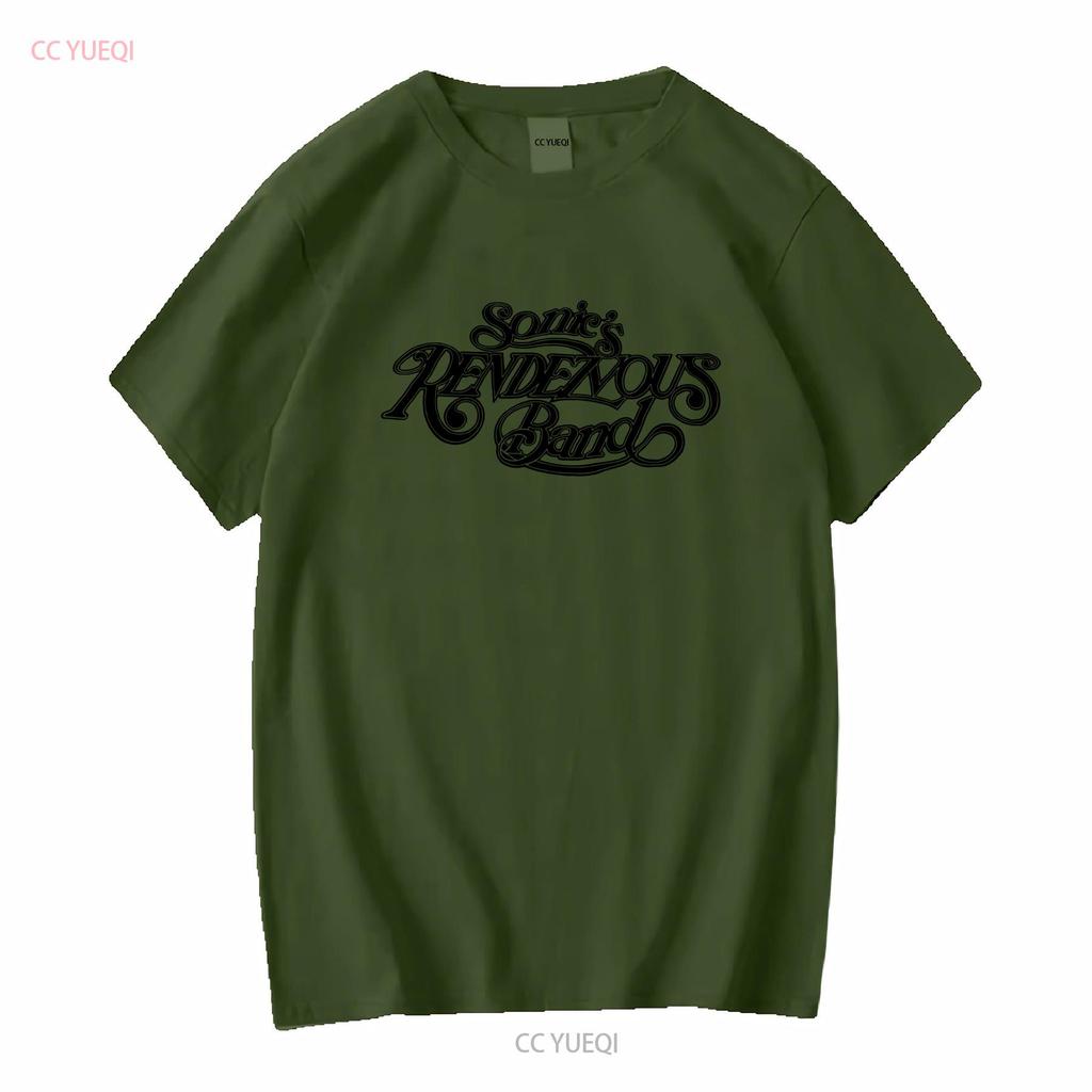 SONICS RENDEZVOUS BAND T Shirt Fred MC5 Punk Garage Rock n Roll Stooges Concert long or short sleeves vintage Washed Breathable