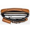 WEIXIER Messenger Bag Men Pu Leather Handbag Male Travel Pad Shoulder Bag for Men Office Briefcase Totes