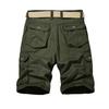 Men's Cargo Shorts Casual Loose Fit Color Shorts With Zipper And Multiple Pockets For Work And Sports