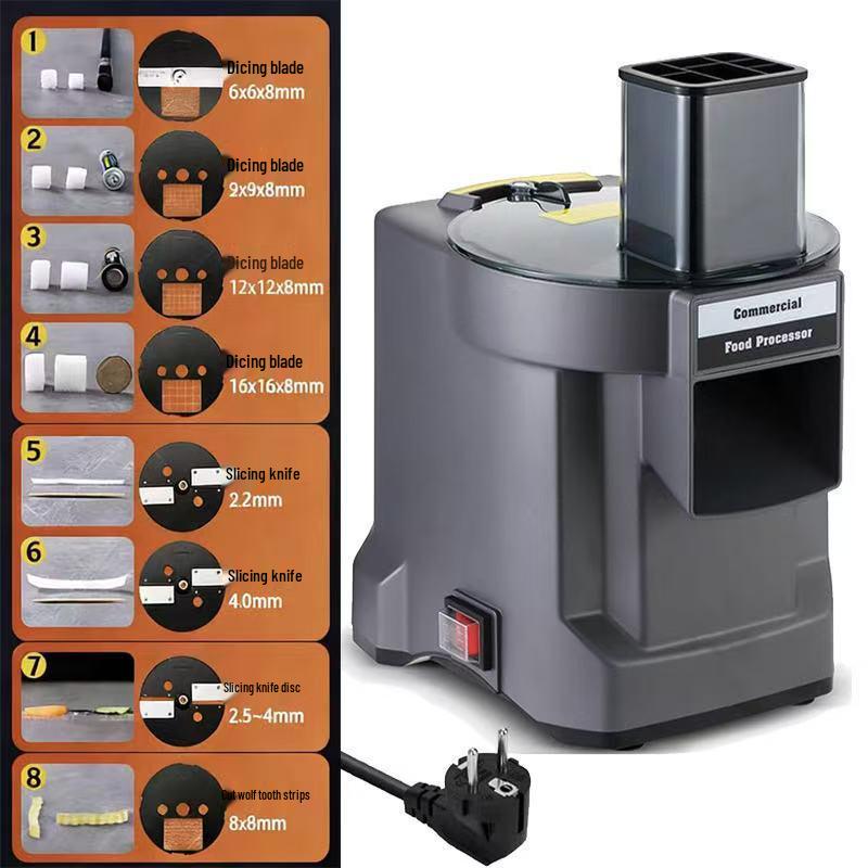 Cortador de Verduras 3 en 1, 220/110V, Preferido en RRU