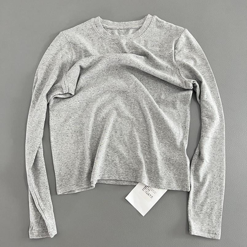 

Starry Sky Snowflake Long-Sleeve Shirt - Cozy and Stylish Round Neck T-Shirt for Autumn M