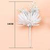 Artificial , Fake Wood, Cedar Stem Snowy Accessories, False Plants Faux Leaves for Christmas
