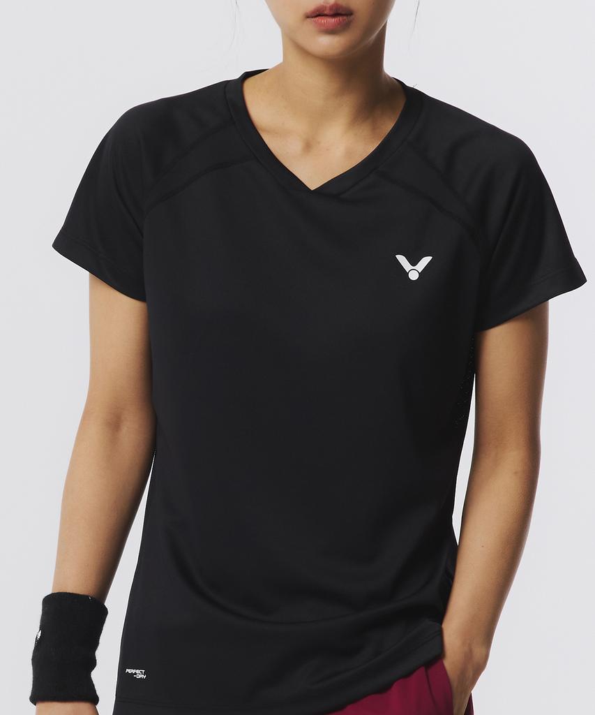 Bigteo Cleancut Training Badminton Women'S Short Sleeve T-Shirt (Vt25Cts003F)