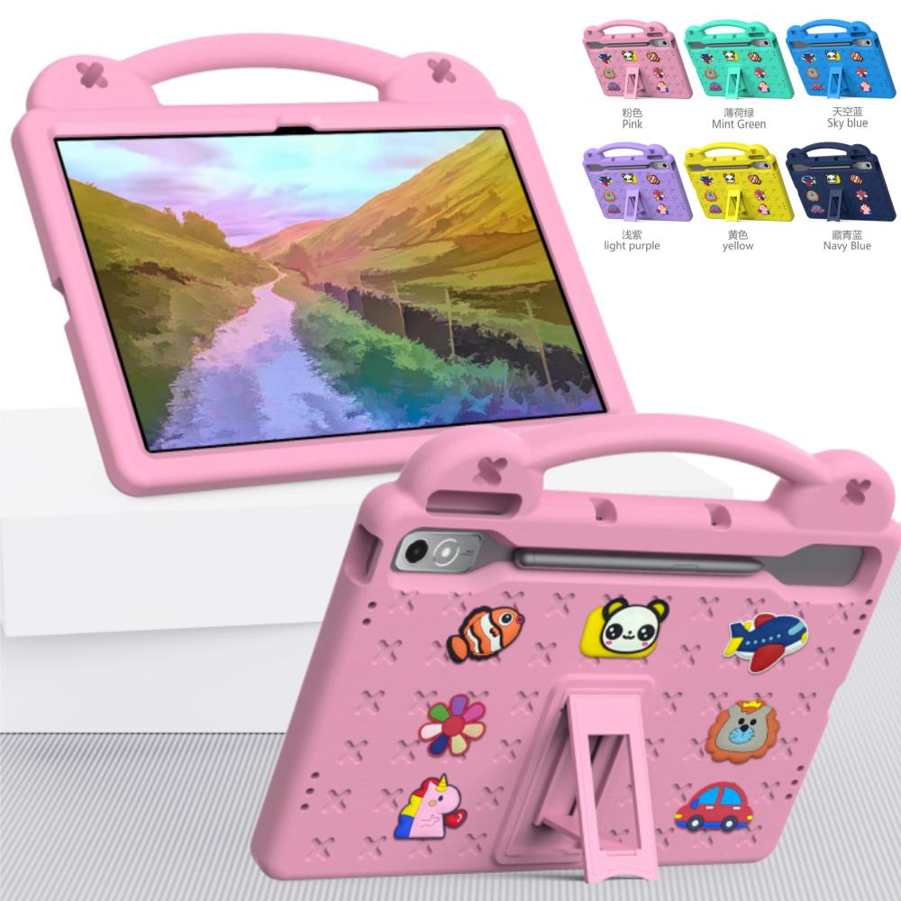 Kids Case for Tab P12 12.7 inch TB-370FU TB-371FC Xiaoxin Pad Pro 12.7 TB375FC TB373FU EVA Bear Handheld Tablet Cover