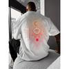 [Sommer Streetwear T-Shirt] Bequemes Frühjahrs-/Sommer-Herrenmode Print Streetwear Kurzarm-T-Shirt | Rundhals-T-Shirt