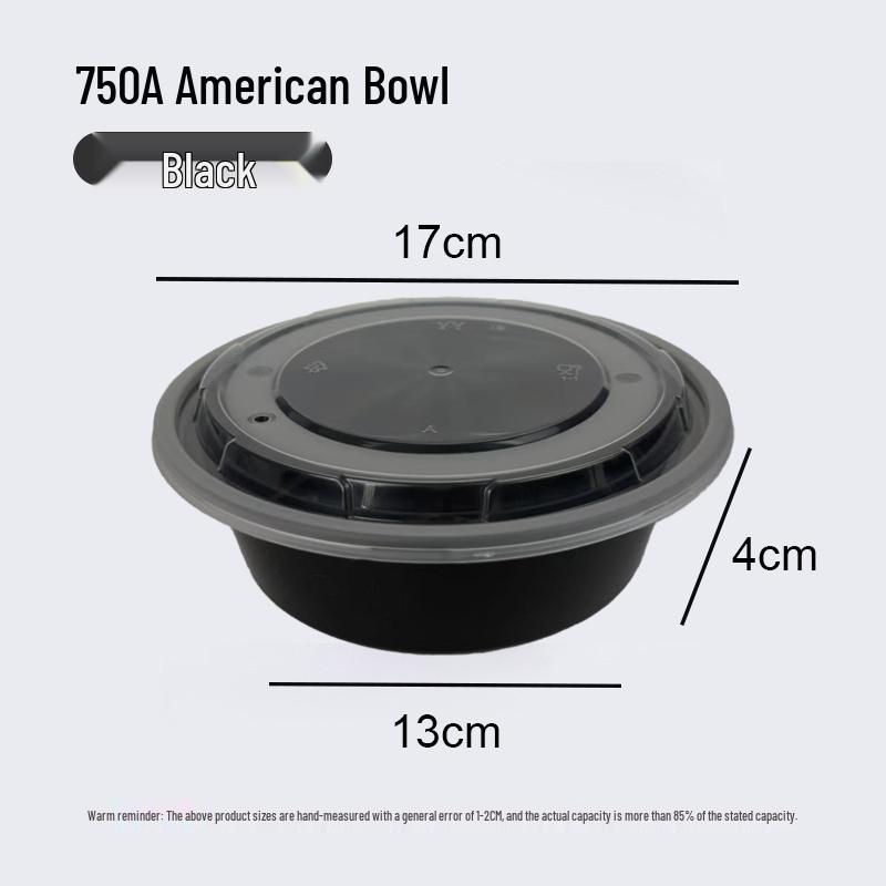 Disposable Round Takeout Food Containers