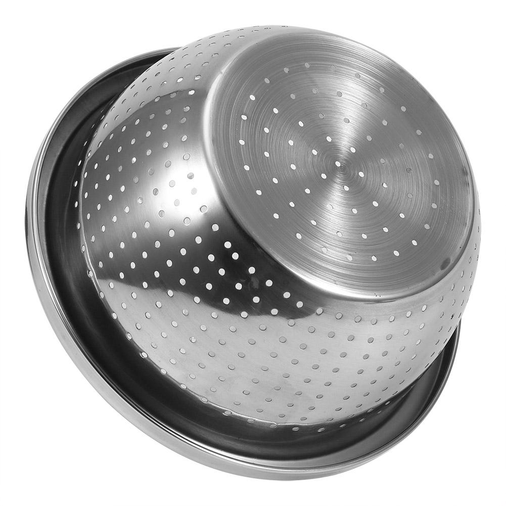 3Pcs/Set Stainless Steel Rice Sieve Rice Washing Filter Strainer Drainer Kitchen Cleaning Gadge