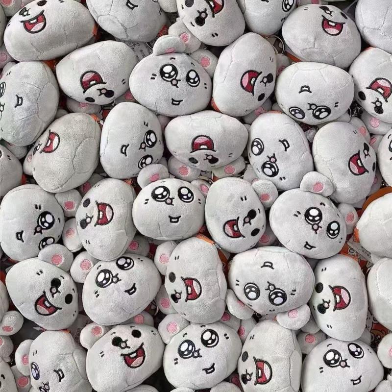 Cartoon Funny Plush Rat Dolls Keychain Pendant Cute Stuffed Animal Doll Keyring Lovely Backpack Decoration Friends Gifts