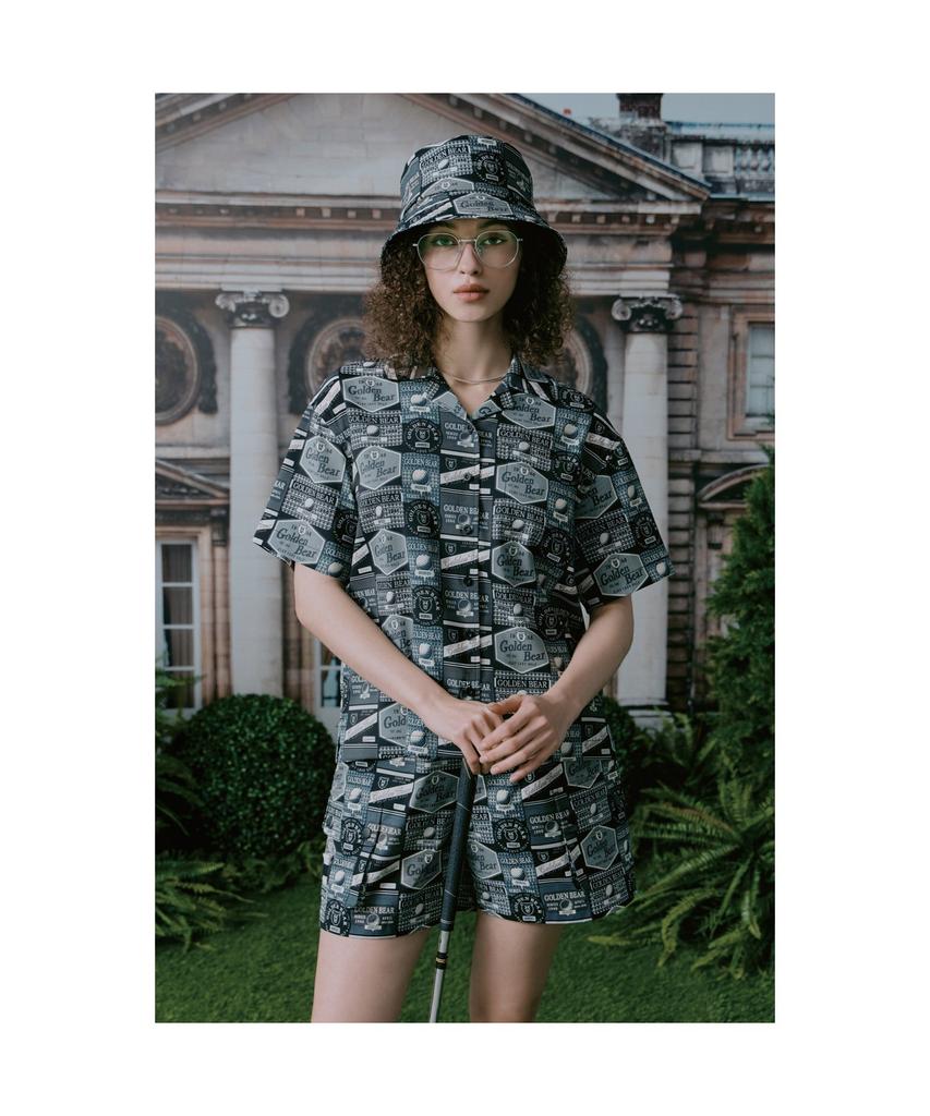 Goldeunbeeo Essential Bucket Hat (Print Ver.)_G6Rax25111Bkx