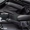 Front Handbrake Brake Handle Cover Real Carbon Fiber For BMW E46 E60 E90 E92 F30