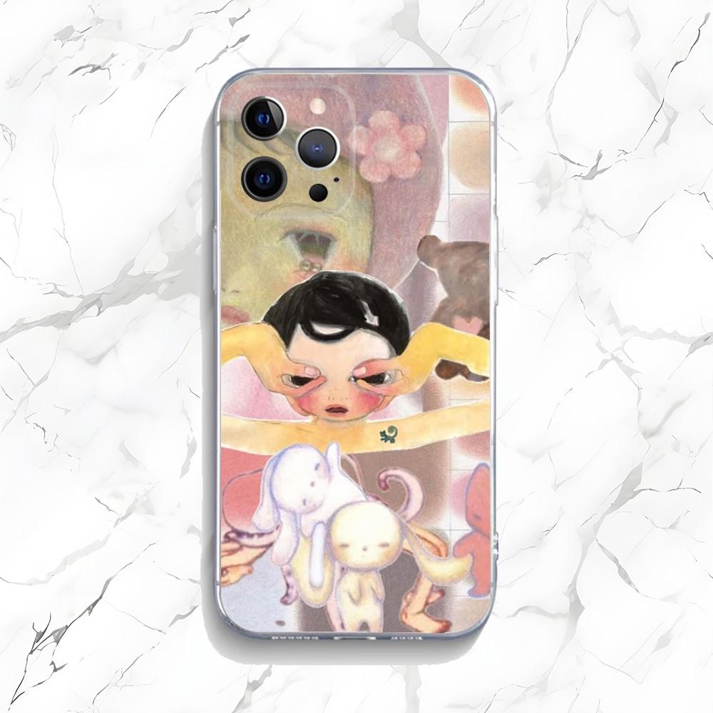 

Aya Takano paintings Phone Case For iPhone 16,15,14,13,12,11 Plus,Pro,Max,XR,XS,X,7,8 Plus,SE,Mini Transparent Silicone Soft iPhone15plus