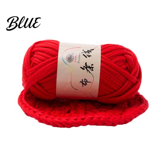 Hand-knit Woven Thread Yarn DIY Crochet Blanket Braided Thick Basket Cloth Fancy