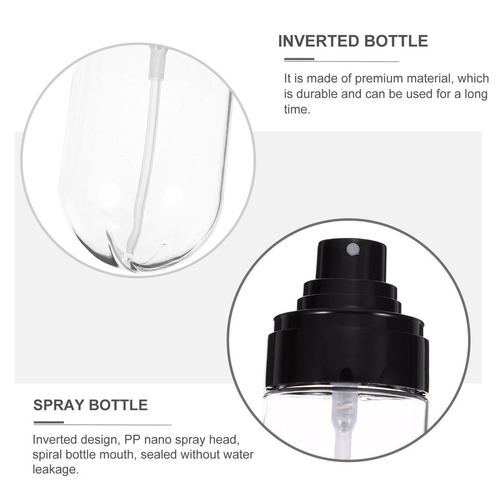 4Pcs 60Ml Premium Travel Spray Bottles Fine Mist Refillable Dispenser for Perfume Water Toner Storage Lightweight