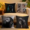 Cushion Cover  Linen  SkinFriendly Soft Decorative Case For Sofa Home Decor Singer Hot Post MMalone Pillow Cover